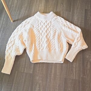 SOLD Sweater, cable knit